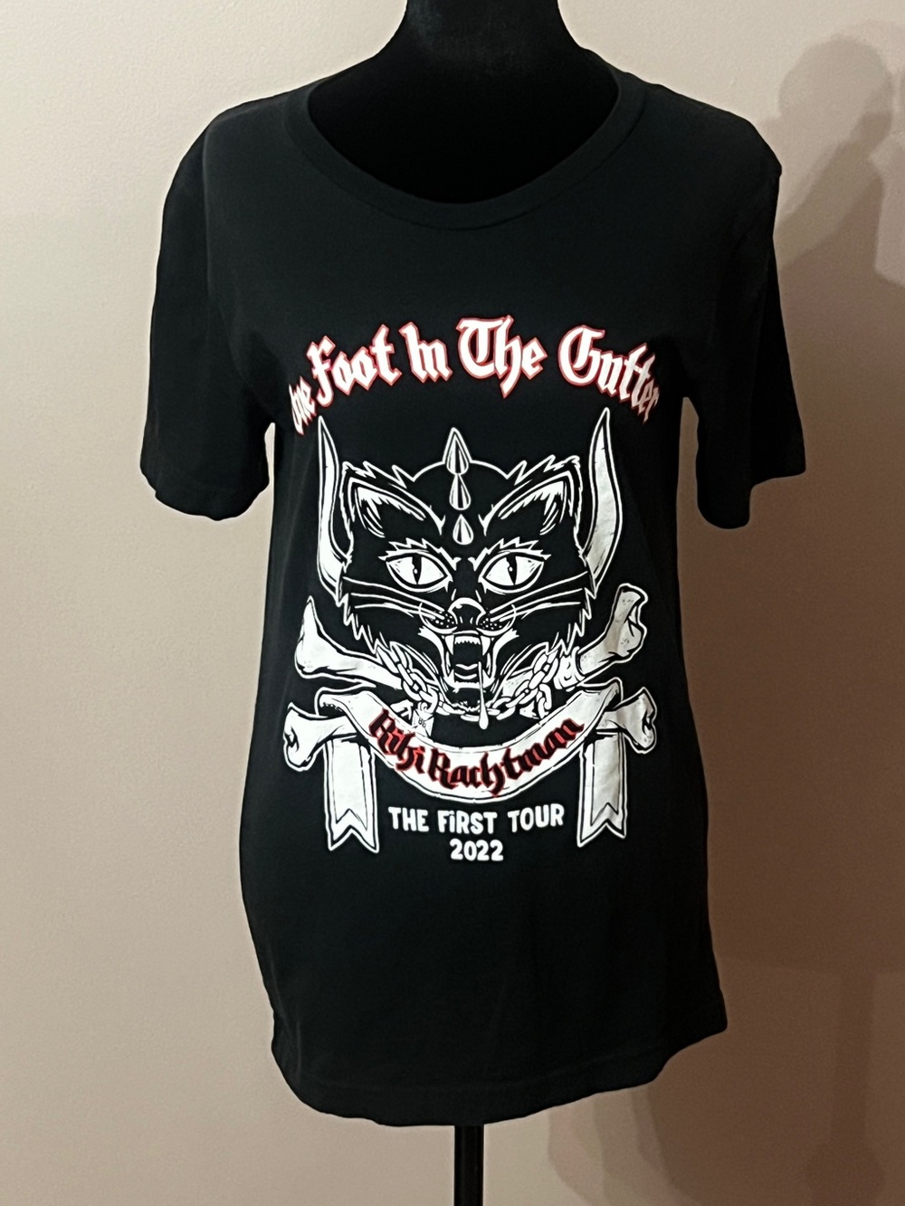 Riki Rachtman CatHouse Hollywood 2022 Tour Graphic Tee Small